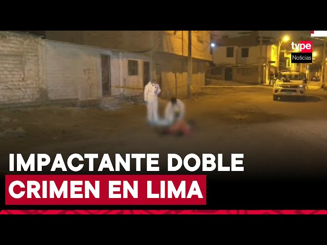 ⁣Violencia en Lima: asesinan a joven venezolano en San Borja y sicarios matan a otro en Chorrillos