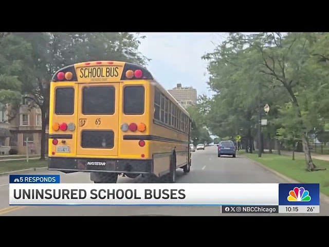 ⁣School bus operator charged after NBC 5 Responds investigation