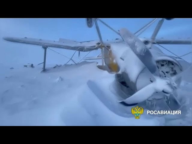 ⁣Three found alive in Russia's Kamchatka region three days after plane crash