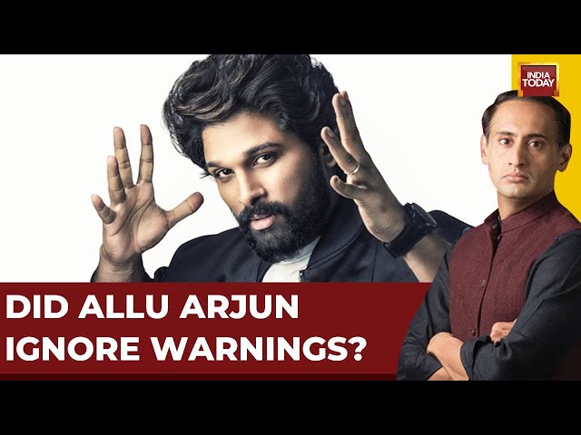 ⁣News Track With Rahul Kanwal: Political 'Wild Fire' Over Allu Arjun | India Today