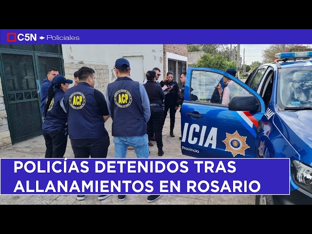 ⁣DETUVIERON a 10 POLICÍAS por ALLANAMIENTOS ILEGALES: PLANTABAN ARMAS Y ROBABAN MILLONES