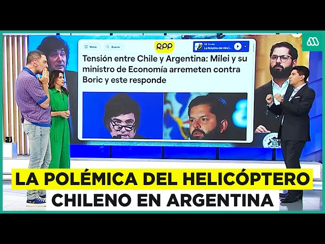 ⁣Chile y Argentina: Análisis a polémica por helicóptero chileno en cielos trasandinos