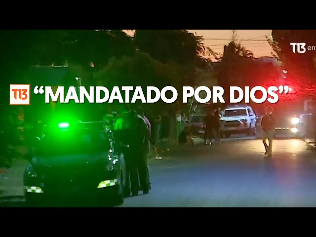 ⁣"Mandatado por Dios": Detalles de fatal tiroteo en feria navideña en La Cisterna