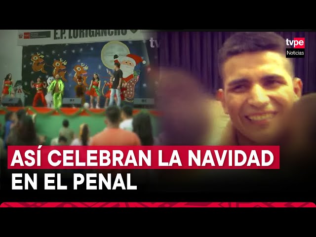 ⁣La Navidad en el penal de Lurigancho: así celebran por adelantado los internos y sus familias