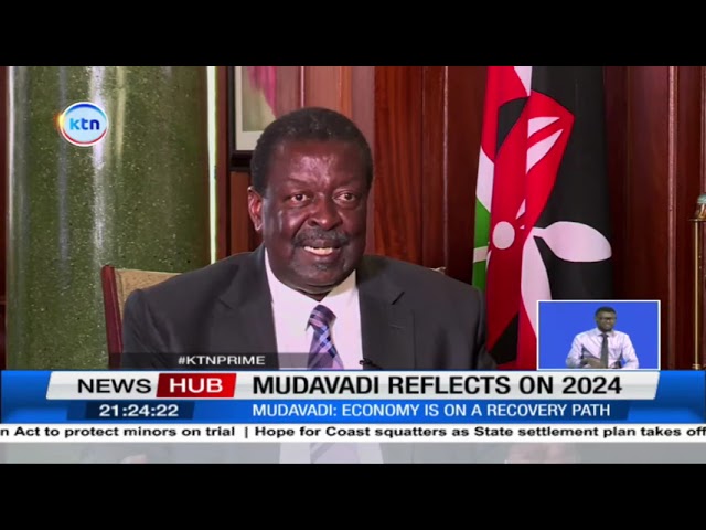 ⁣Mudavadi recalls the invasion of the parliament by the Gen-Z