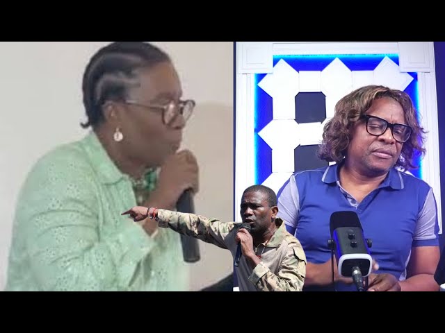 ⁣Rudy Sanon Fè tout moun sezi ak Perik Marjorie Michel la nan tèt li