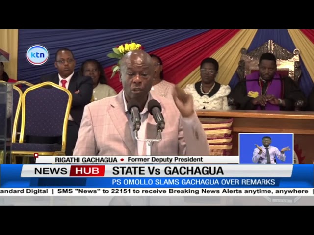 ⁣State Vs Gachagua: We are not targeting the Mt. Kenya region, Gachagua told