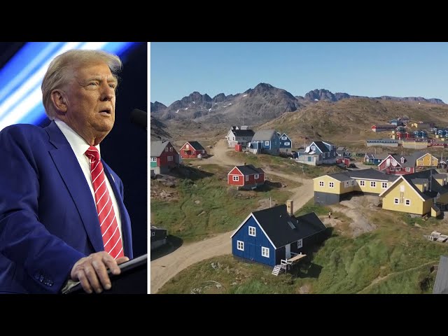 ⁣Why does Donald Trump want the U.S. to take over Greenland?