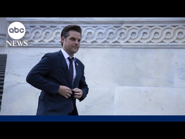 ⁣House Ethics report finds 'substantial evidence' Gaetz violated statutory rape law