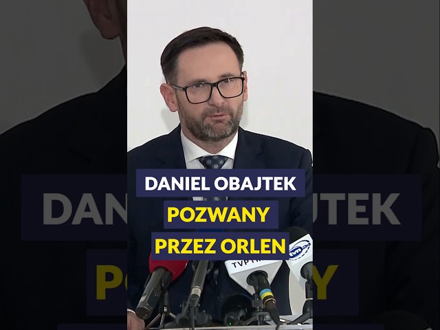 ⁣Daniel Obajtek pozwany przez Orlen | SHORT 19.30 | 23.12.2024