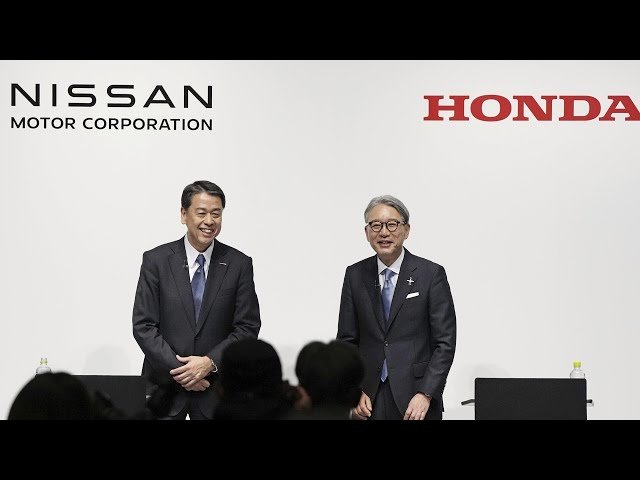 ⁣Honda and Nissan announce plans to merge