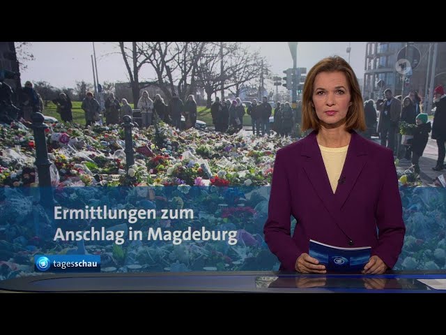 ⁣tagesschau 20:00 Uhr, 23.12.2024