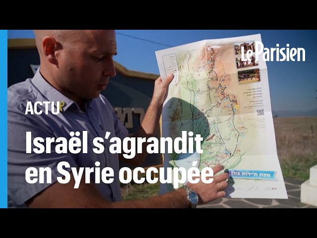 ⁣Sur le plateau du Golan, Israël va agrandir sa colonie hommage à Donald Trump