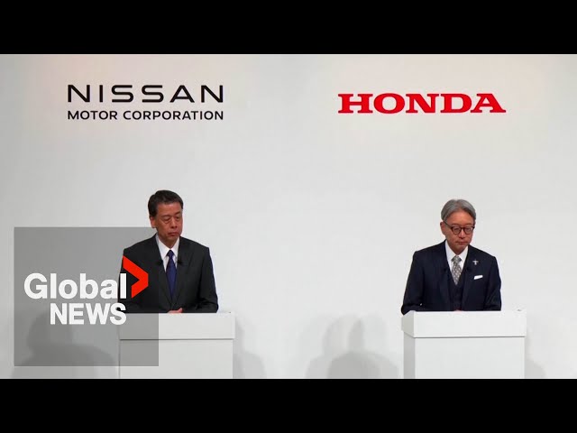 ⁣Nissan, Honda agree to merge by 2026 amid threat from Chinese-made EVs