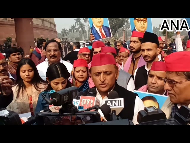 ⁣SP के अध्यक्ष  अखिलेश यादव ने कहा की माफ़ी मांगे बीजेपी