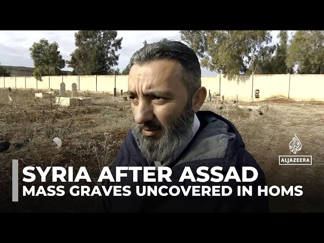 ⁣Syria: Thousands buried in Homs unmarked mass graves