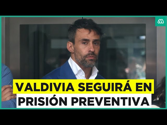 ⁣Jorge Valdivia sigue en prisión: Corte de Apelaciones rechaza recurso