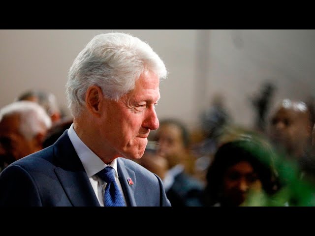 ⁣Bill Clinton hospitalised with fever