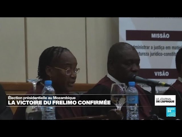 ⁣Au Mozambique, la victoire du Frelimo validée par le Conseil constitutionnel • FRANCE 24