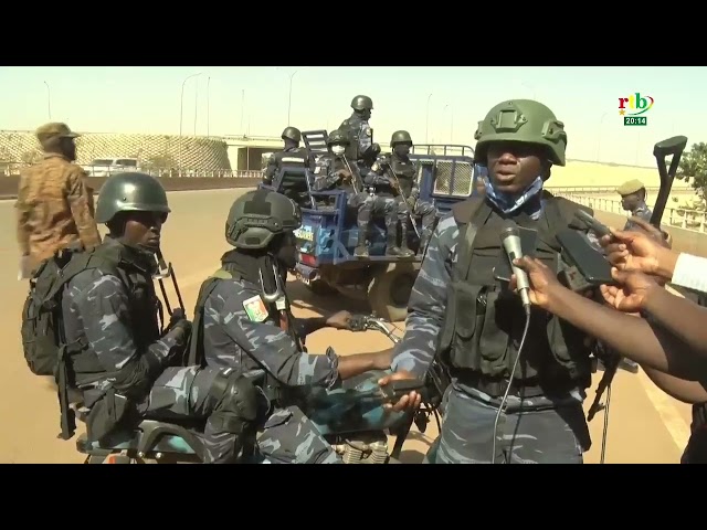 ⁣Le groupement de gendarmerie de Ouagadougou multiplie les patrouilles.