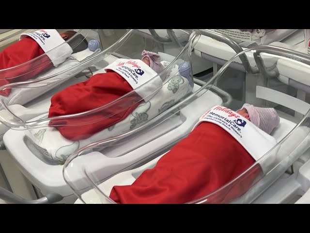 ⁣Long Beach celebrates holiday newborns