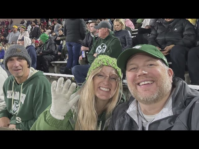 ⁣Colorado State University super fan to see every game this season