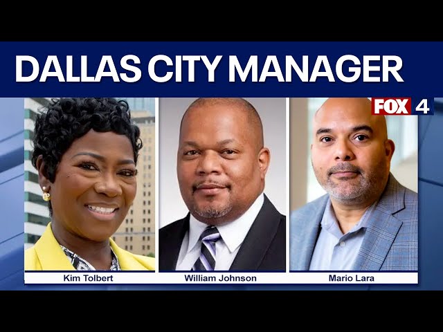 ⁣Dallas selects 3 finalists for city manager job