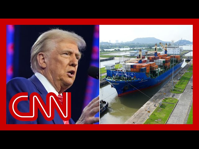 ⁣Trump threatens to retake control of Panama Canal