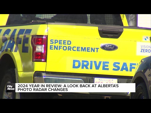 ⁣2024 in review: A look back at photo radar changes in Alberta