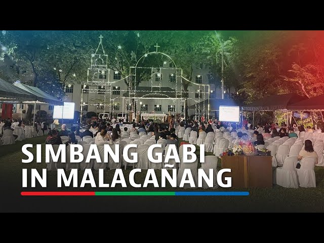 ⁣Nearly 500 faithful attend last day of Simbang Gabi in Malacañang