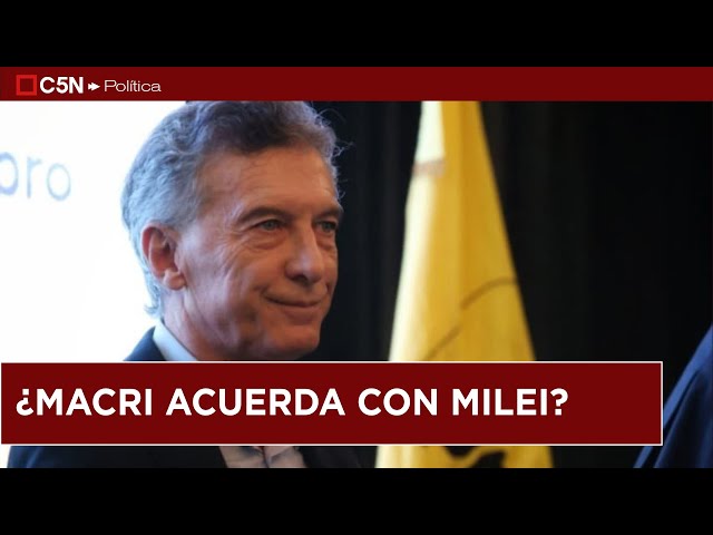 ⁣MACRI le mandó un MENSAJE a MILEI de cara a las ELECCIONES