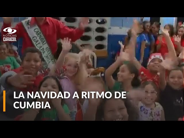 ⁣En Barranquilla, los villancicos se bailan a ritmo de cumbia