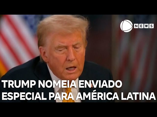 ⁣Trump nomeia enviado especial para América Latina