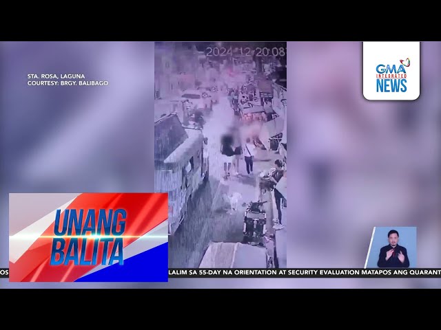 ⁣Lalaking spa therapist, sugatan matapos barilin nang malapitan | Unang Balita