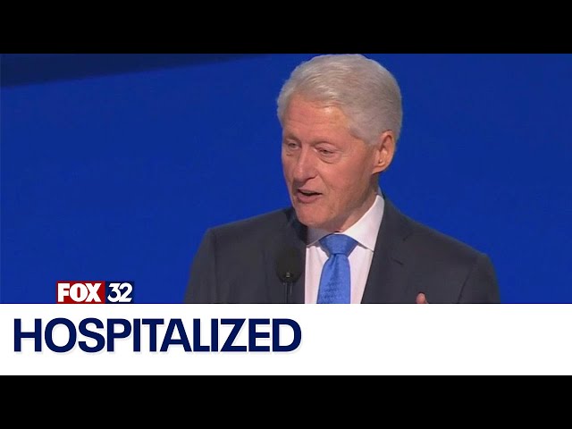 Former President Bill Clinton hospitalized