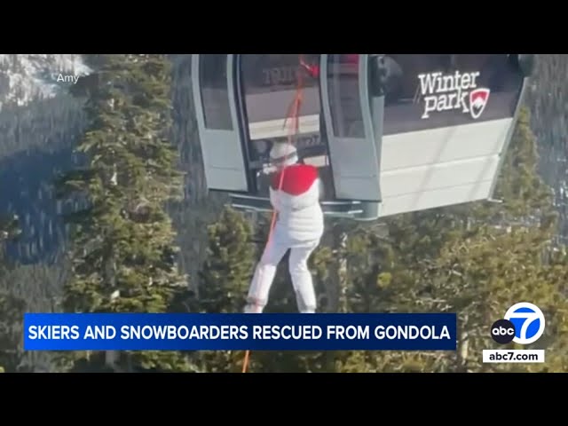 ⁣174 Colorado skiers and snowboarders rescued after a lift cracks