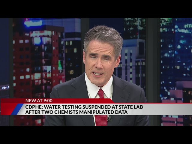 ⁣2 state chemists on leave, accused of manipulating water control data