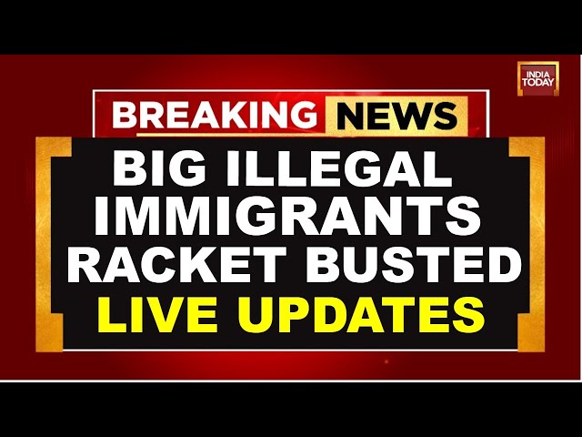 ⁣Bangladesi Immigrants Racket Busted In Delhi Live News: Delhi Police Busts Immigration Racket