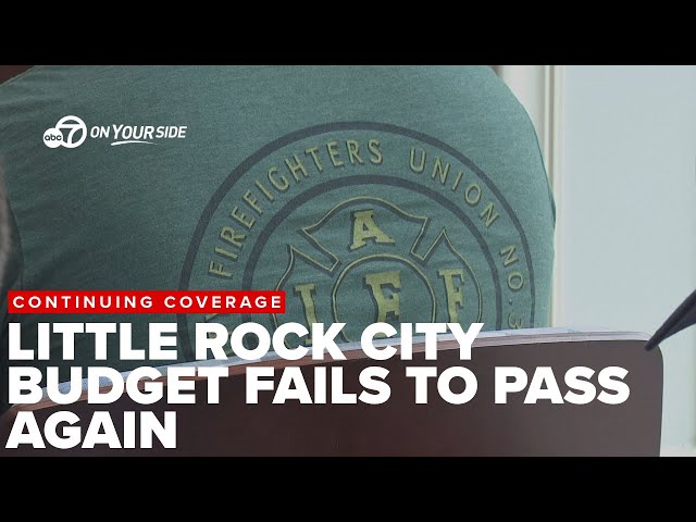 ⁣Little Rock City Budget talks fail for second time