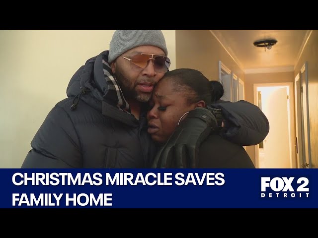 ⁣Mother facing eviction is met with holiday blessing thanks to generous donation