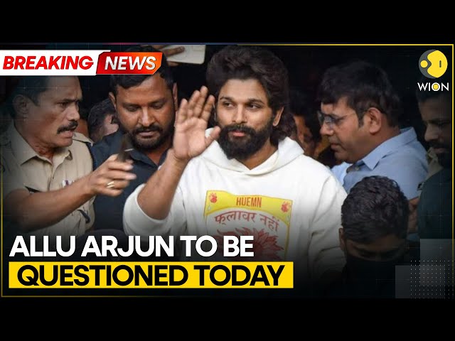 ⁣Pushpa 2 Stampede Case: Actor Allu Arjun To Be Questioned Today | BREAKING News | WION