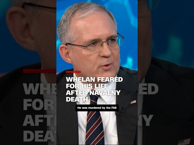 ⁣Whelan feared for his life after Navalny death