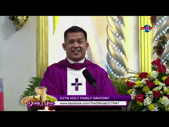 ⁣24 DECEMBER 2024 - HOMILY by Rev.  Fr.  Christian James Mayol