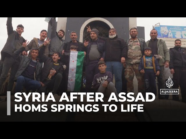 ⁣Residents in Syria's Homs reflect on the past and look to the future