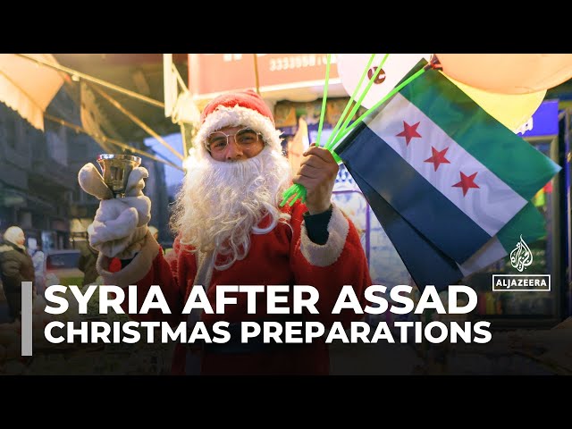 ⁣Christmas preparations in Damascus: Syrians celebrate, grieve and hope for the future