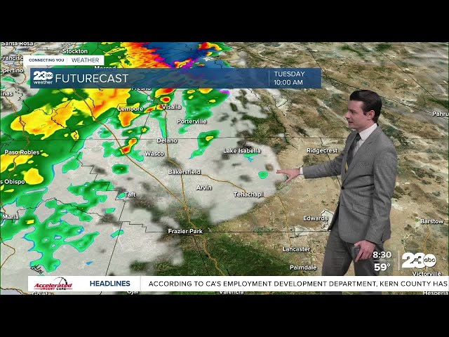 ⁣23ABC Evening Weather update December 23, 2024