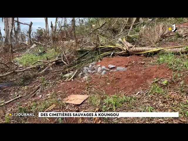 ⁣Des cimetières sauvages à Koungou