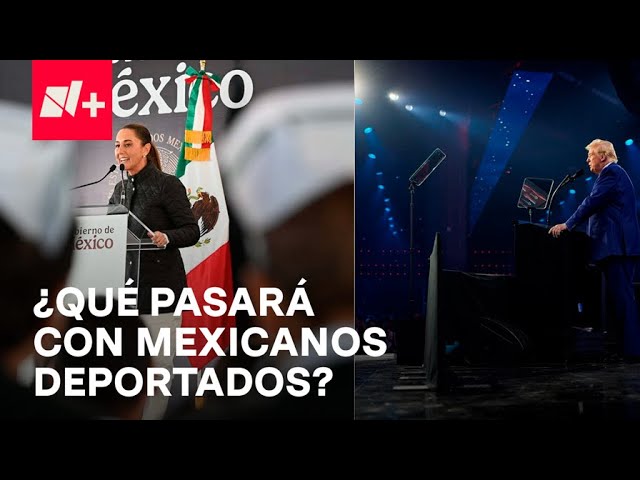 ⁣¿Qué pasará si EUA realiza deportación masiva? Sheinbaum explica qué hará - En Punto