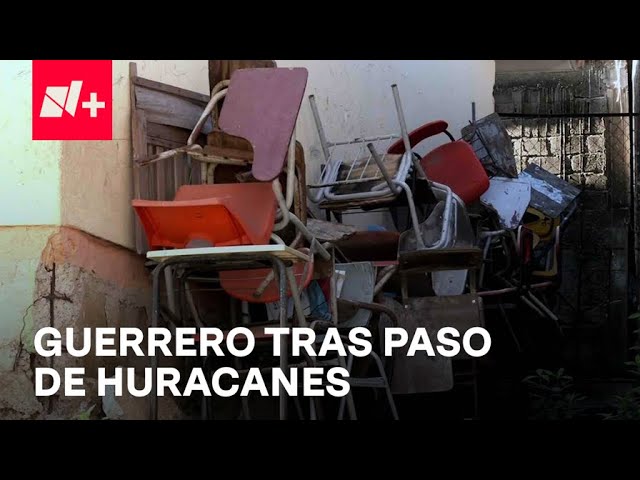 ⁣N+ Focus: Huracán Otis afectó la infraestructura educativa y hospitalaria en Guerrero - En Punto