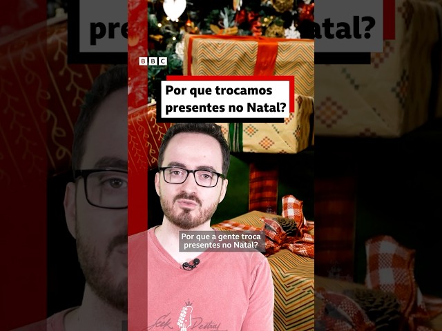 ⁣ Natal: de onde vem o costume de trocar presentes? #bbcnewsbrasil #shorts